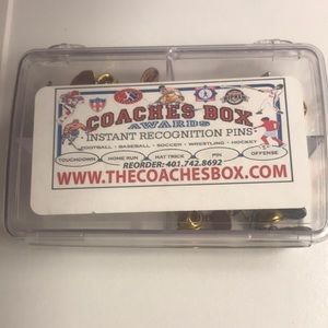The Coaches Box Recognition Pins Baseball